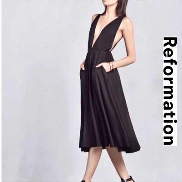 NWT Reformation Midi Dress - Picture 2 of 12